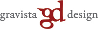 Gravista Design Logo